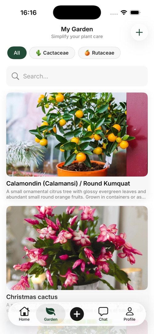 GO AI Plant garden collection