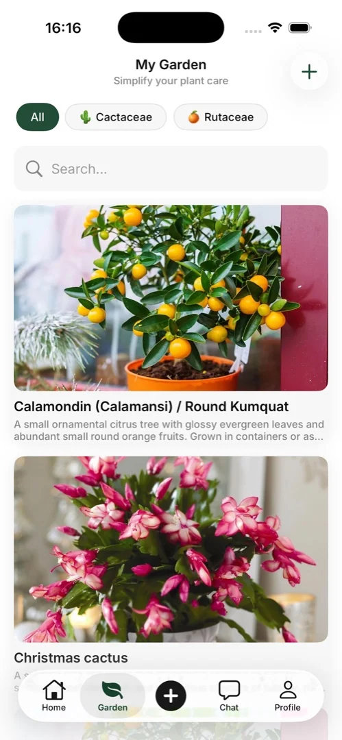 GO AI Plant garden collection